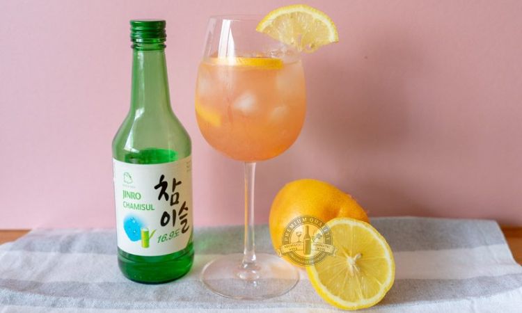 Cách pha rượu soju với trái cây