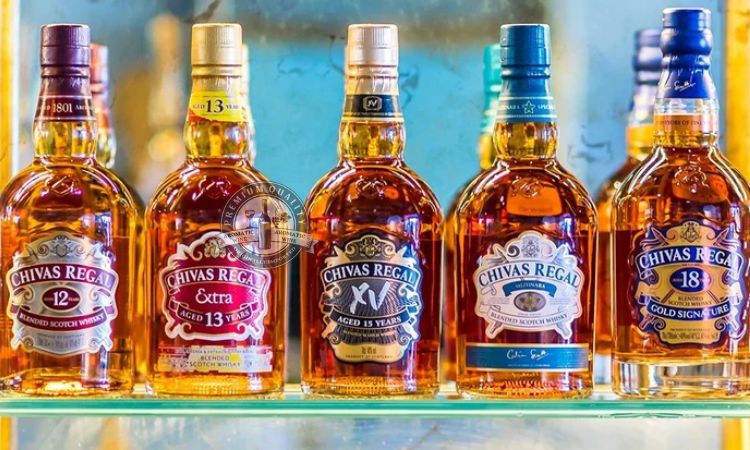 Các loại rượu Chivas