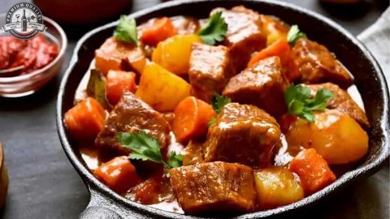 bò hầm rượu vang kiểu Pháp chuẩn vị