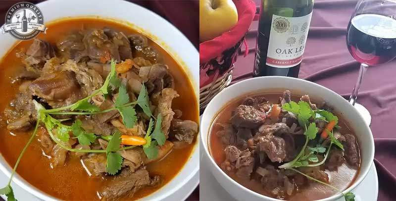 bò hầm rượu vang kiểu Pháp chuẩn vị
